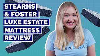 Stearns amp Foster Mattress Review  Everything You NEED To Know [upl. by Hayarahs]