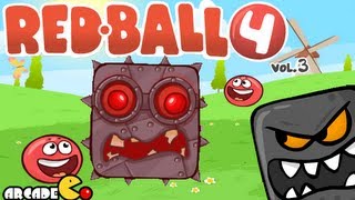 Red Ball 4 Volume 3 Walkthrough HD [upl. by Weigle]