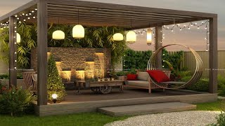 100 Modern Patio Design Ideas 2024 Backyard Garden Landscaping ideas TerraceRooftop Garden Pergola [upl. by Sydelle]