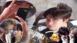 sunki sunoo and niki moments that you might missed [upl. by Htebazle]