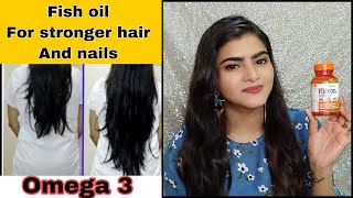 Benefits of Omega 3 fish Oil Supplements ft StBotanica For Hair amp Nails  How to consume Ria Das [upl. by Warchaw]