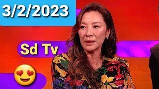 FULL Graham Norton Show 322023 Michelle Yeoh Austin Butler Jack Lowden Ashley Banjo Mimi Webb [upl. by Buell275]