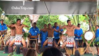 Cook Islands Dance Demonstration 2 in Oahu Hawaii [upl. by Savinirs]