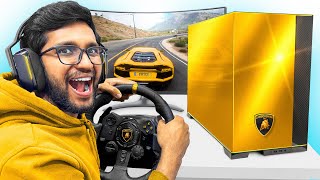 BUILDING LAMBORGHINI GAMING PC FOR MY BROTHER [upl. by Aniham624]