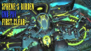 Sphenes Burden First Clear  GNB PoV [upl. by Ornstead]