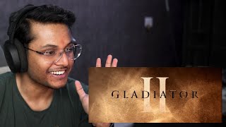 Gladiator 2 Trailer • Reaction [upl. by Ybocaj]