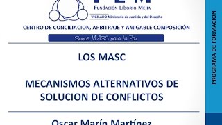 Clase sobre Los MASC Oscar Marín [upl. by Shulins700]