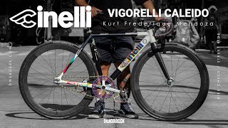 Bike Checkâ€”Cinelli Vigorelli Caleido  Kurt Frederique Mendoza  DWEBGEEK 4K [upl. by Peppel]