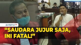 Hakim Cecar Chuck Putranto Soal Inisiatif Ambil CCTV Duren Tiga Saudara Jujur Saja Ini Fatal [upl. by Xaviera]