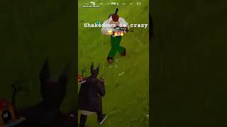 Using the shakedown is crazy fortnite shakedown funny [upl. by Cindra]