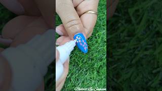 Flower Nail Design Using Dotting Tool 🔥🏵️ ytshorts shorts naildesigns easynailart nailtutorial [upl. by Resor169]