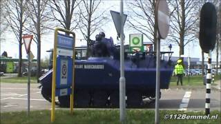 Oefening van Defensie Gijzeling op een school op OBC Bemmel [upl. by Silsby949]