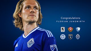 Florian Jungwirth announces retirement and is named Whitecaps FC first team assistant coach [upl. by Llyrrad]