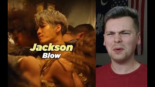 ALL THE SMOKE Jackson Wang  Blow Official Music Video Reaction [upl. by Ferwerda353]