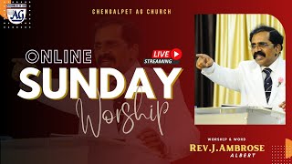 17 Nov 2024  Online Sunday Worship  Chengalpet AG Church [upl. by Zaragoza]