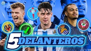 5 DELANTEROS PARA LA REAL SOCIEDAD EN VERANO 2024 [upl. by Anyrtak]