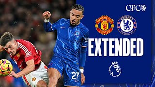 Manchester United 11 Chelsea  HIGHLIGHTS  Extended  Premier League 202425 [upl. by Adlesirg]