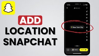 How To Add Location On Snapchat iOS amp Android [upl. by Zsa]