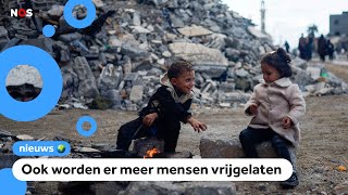 Gevechtspauze tussen Israël en Hamas duurt twee dagen langer [upl. by Eimirej]