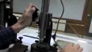 Hardness Testing of a Gear using a Scleroscope [upl. by Lucey]