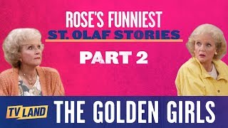 Betty Whites Funniest St Olaf Stories  Part 2 Compilation  The Golden Girls [upl. by Walton]