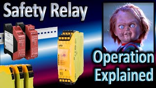 How to wire a Safety Relay  Safety Relay Working Principle  The Best Video to learn all about😍💪 [upl. by Waly]