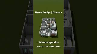 🏠 House Design  Disrama  15 m × 10 m  Appuyez sur le lien 👆 pour regarder la vidéo complète [upl. by Petty]