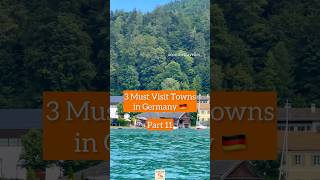 3 must visit towns in Germany 🇩🇪  Part 11 Germany [upl. by Yenittirb755]