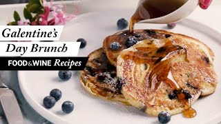 6 Recipes To Help You Throw The Best Galentines Day Brunch  Food amp Wine Recipes [upl. by Shaddock]