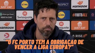 bodoglimt vs fc porto Vitor bruno quot O fc porto tem a obrigação de vencer a liga europa [upl. by Wallie752]