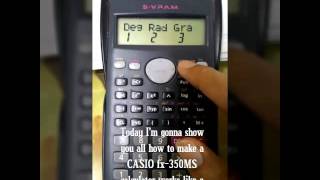 How CASIO fx350MS calculator works like fx570MS [upl. by Thetis]