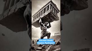 Ancient Greek Empire PARTHENON🏛️ greek ancient ai trendingshorts [upl. by Garey]