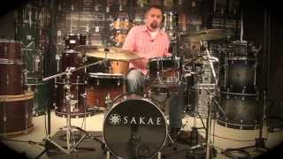 Sakae PACD Compact Drum Set  SAKAEPD4 [upl. by Qooraf113]