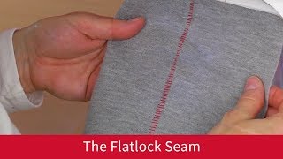 The Flatlock Seam on the Baby Lock Vibrant [upl. by Batish]