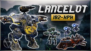 WR 🔥 182 Kmh Ghost LANCELOT w Frederick – Mk3 Gameplay  War Robots [upl. by Tavi]