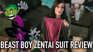 Zentai Zone Unboxing with Jestina Keys  Beast Boy [upl. by Whale12]