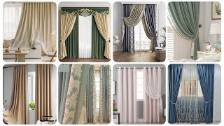 TOP 40 Modern Curtains For Living Room  Curtain Design  Parda Design amp Burberry Curtains [upl. by Soloma818]