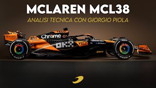 MCLAREN MCL38 con la RED BULL NEL MIRINO  con Giorgio Piola [upl. by Arrekahs]