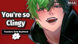 Sleep Aid Coming home Drunk with Tsundere Goth Boyfriend Comfortx Listener  M4A ASMR Roleplay [upl. by Lebaron]