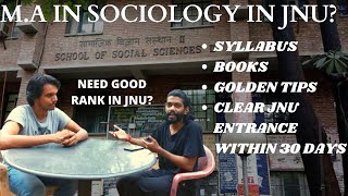 JNU MA SOCIOLOGY  JNU ENTRANCE EXAM  JNU ADMISSION  JNUEE  MA SOCIOLOGY JNU SOCIOLOGY [upl. by Almund]