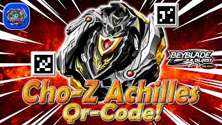 QrCode CHOZ ACHILLES  Choz Achilles QrКод  Beyblade Burst Pro Series [upl. by Georgine]