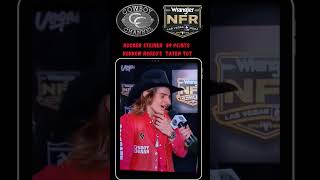 Following his family footsteps Rocker Steiner wins Round 6 at NFR youtubeshorts [upl. by Erbas976]