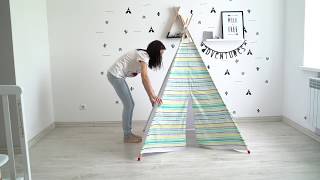 Teepee Setup Tutorial [upl. by Rimidalv]