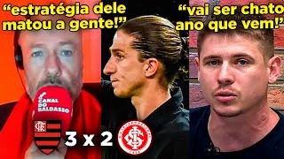 😂MÍDIA DO SUL FICA REVOLTAD4 COM FILIPE LUIS MÍDIA REAGE À VITÓRIA DO FLAMENGO CONTRA INTER [upl. by Ruthven]