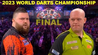 Smith v Van Gerwen FINAL 2023 World Darts Championship [upl. by Lockwood]