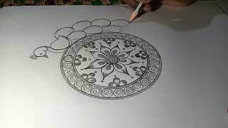 Beautiful rangoli for diwali 2354 [upl. by Lentha]