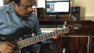 Sree Gananatha  Vigneshwara Geetham  played on Guitar [upl. by Murtagh226]