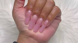 GEL X NAILS HOW TO USE FIBERGLASSSIMPLE NAILS [upl. by Carmena]