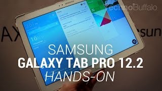 Samsung Galaxy Tab Pro 122  Hands On  CES 2014 [upl. by Assirec]