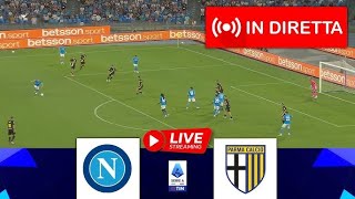 🔴 PARTITA OGGI DIRETTA NAPOLIPARMA 21 LIVE  ANGUISSAAAA SEGNAAAAA [upl. by Ettigdirb]